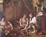 Eugene Delacroix Women of Algiers (mk09) Sweden oil painting artist